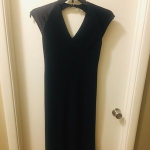 Black cocktail dress